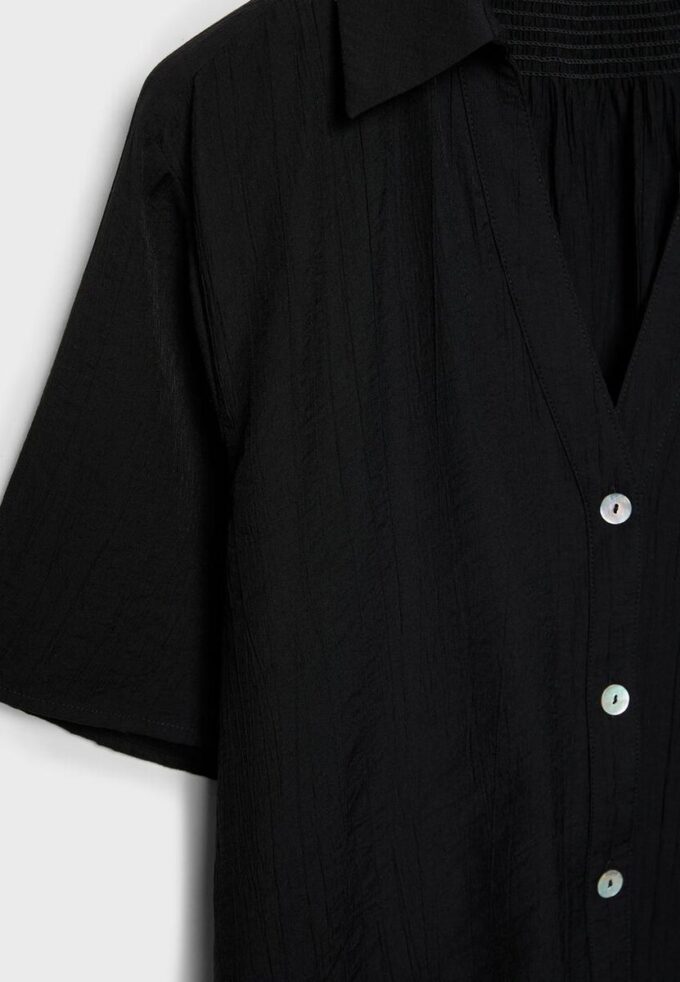 Chemise fluide boutonnée