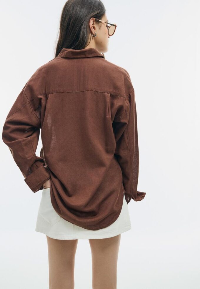 Chemise fluide effet lin Chemise fluide effet lin