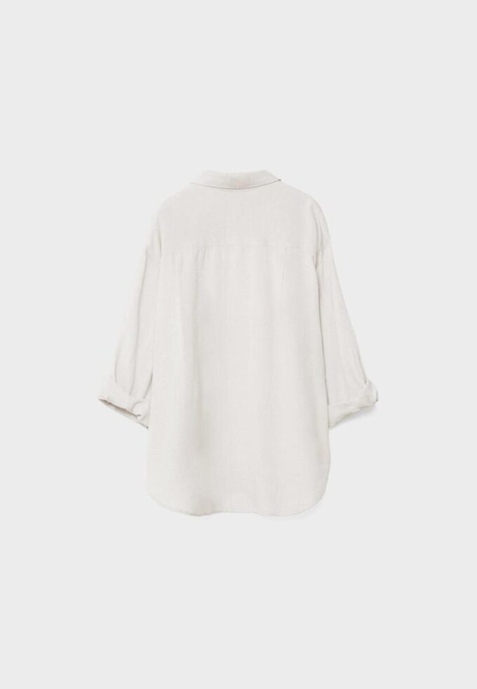 Chemise fluide effet lin