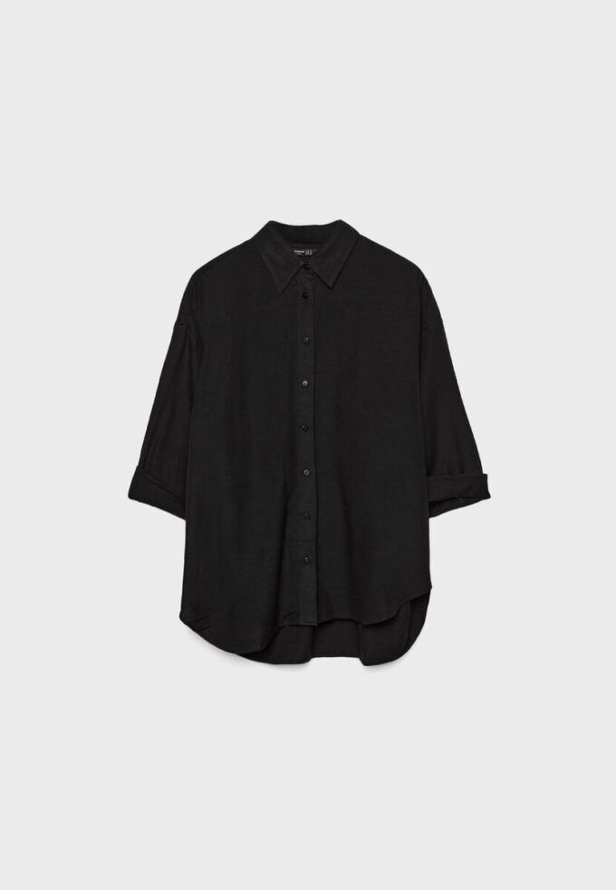 Chemise fluide effet lin