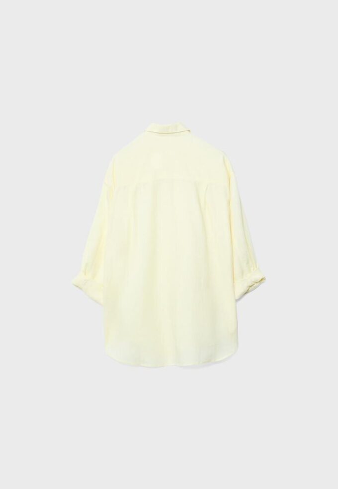 Chemise fluide effet lin