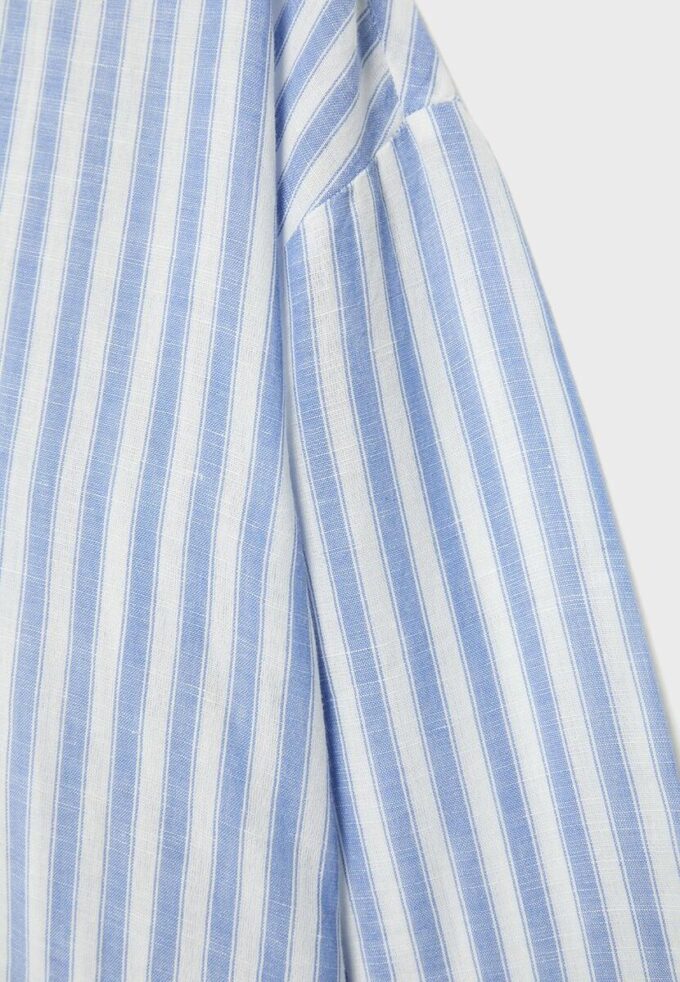 Chemise à manches kimono effet lin Chemise à manches kimono effet lin