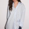 Chemise oversize à clous