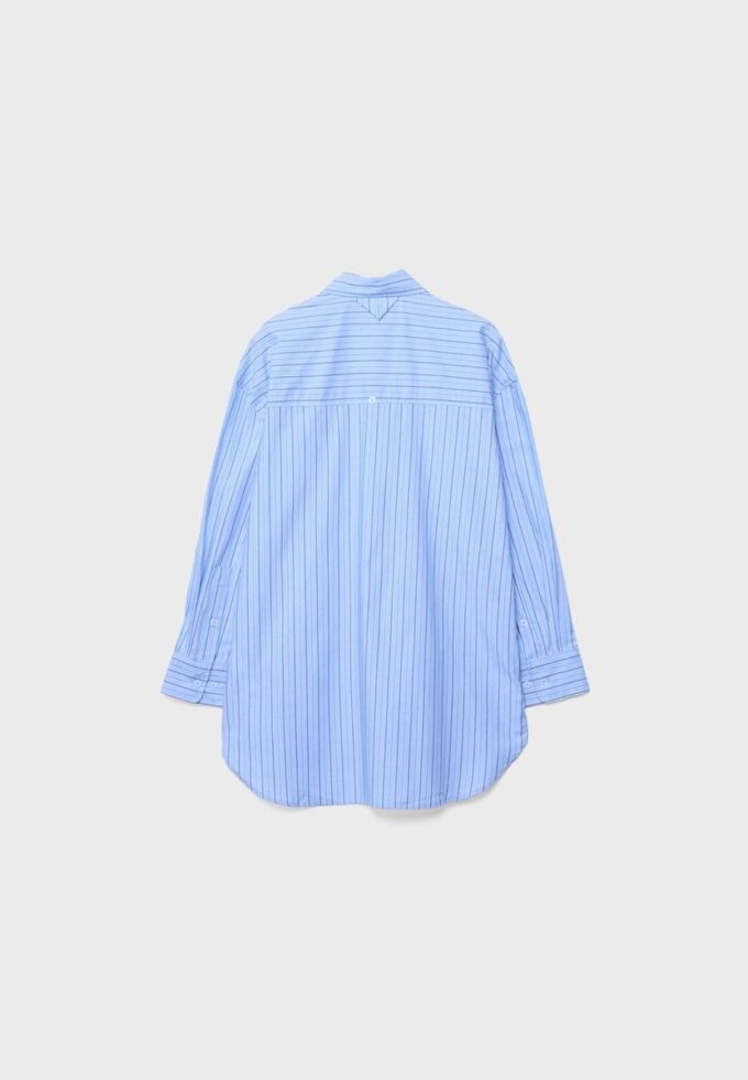 Chemise oversize à rayures