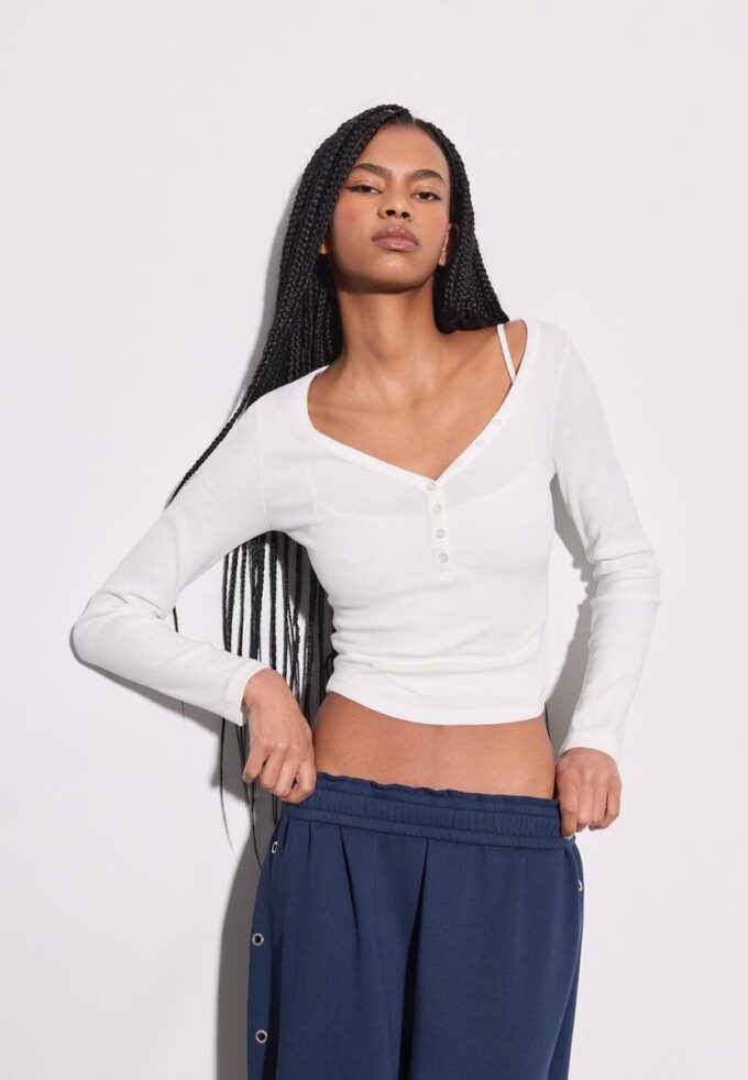 Chemisier à boutons