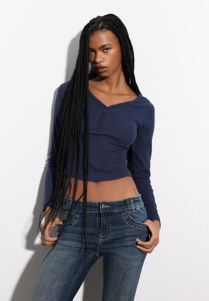 Chemisier à boutons Chemisier à boutons