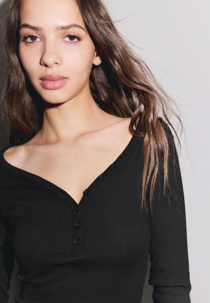 Chemisier à boutons