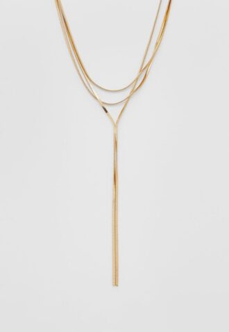 Collier long à chaînes multiples