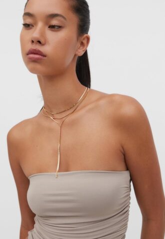 Collier long à chaînes multiples