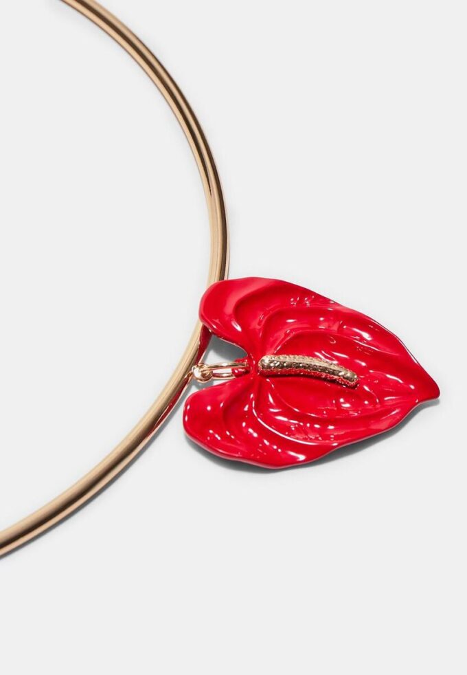 Collier ras-du-cou Cham Flower