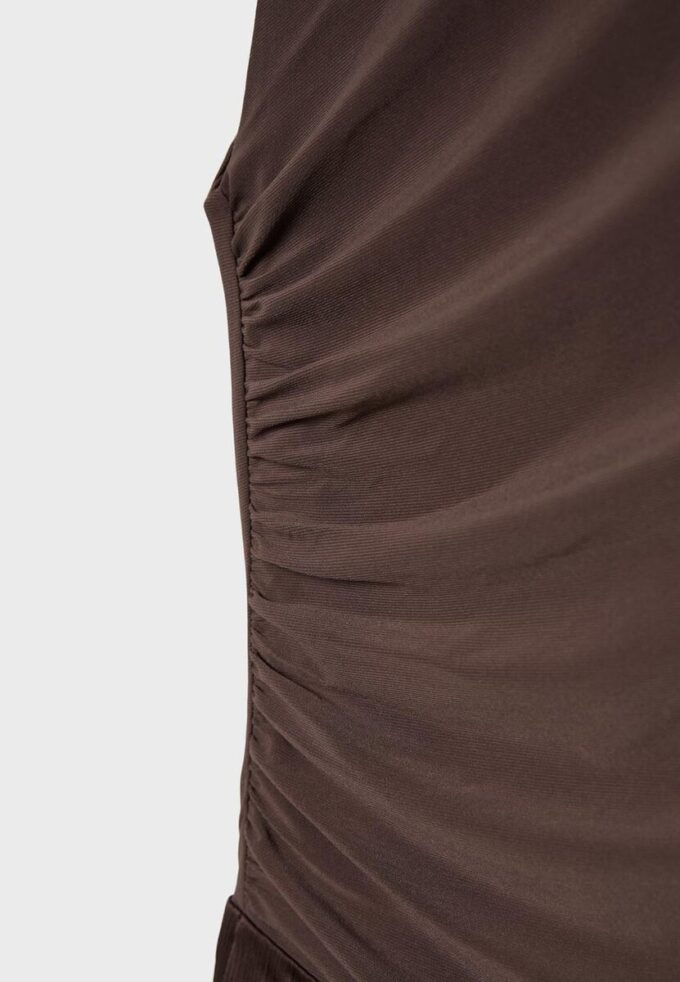 Combinaison dos nu en satin