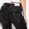 D04 Jean Flared taille basse