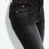 D04 Jean Flared taille basse