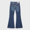 D04 Jean Flared taille basse