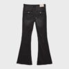 D04 Jean Flared taille basse
