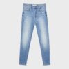 D09 Jean skinny taille très haute