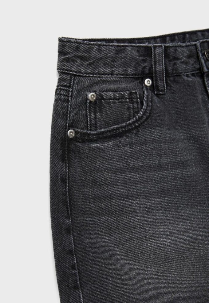 D60 Mini-jupe en denim basique D60 Mini-jupe en denim basique