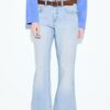 D68 Jean bootcut avec ceinture D68 Jean bootcut avec ceinture