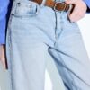 D68 Jean bootcut avec ceinture D68 Jean bootcut avec ceinture