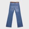 D68 Jean bootcut avec ceinture D68 Jean bootcut avec ceinture