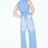 D91 Jean taille basse Wide Leg