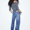 D91 Jean taille basse Wide Leg