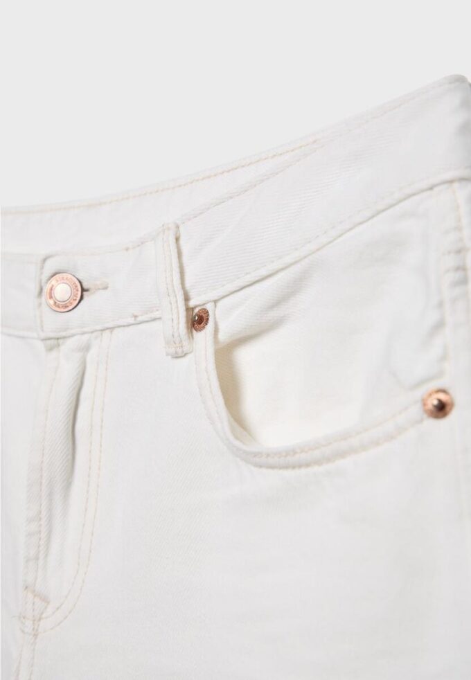 D91 Jean taille basse Wide Leg en sergé