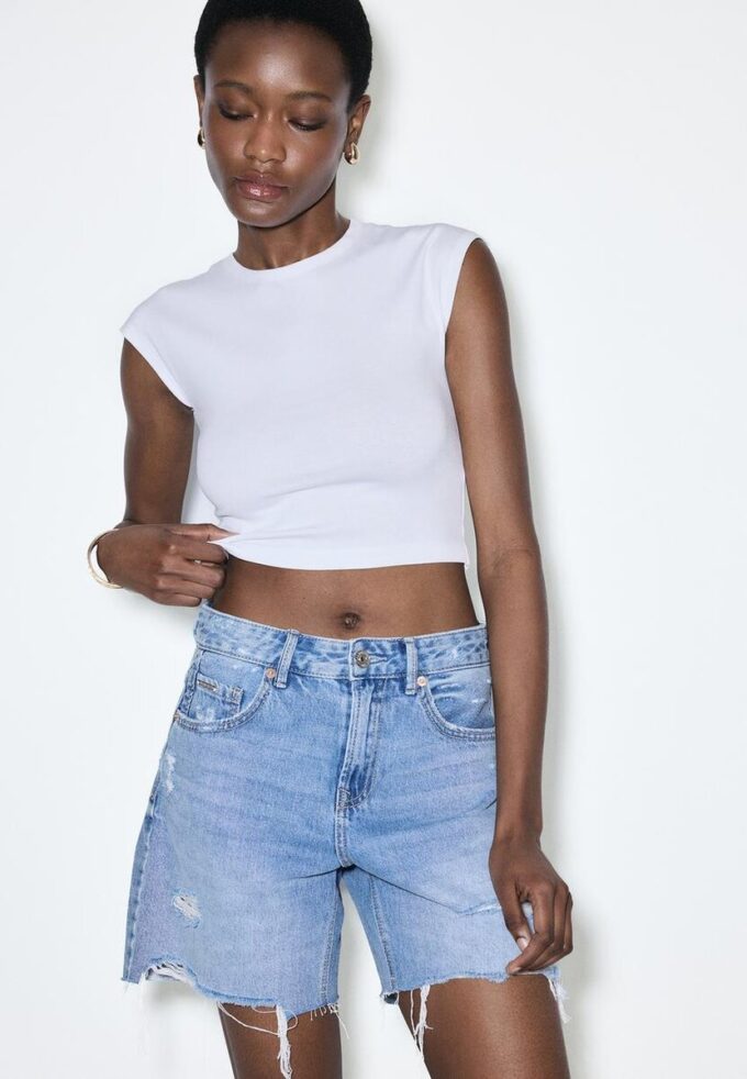 D93 Short en denim long D93 Short en denim long