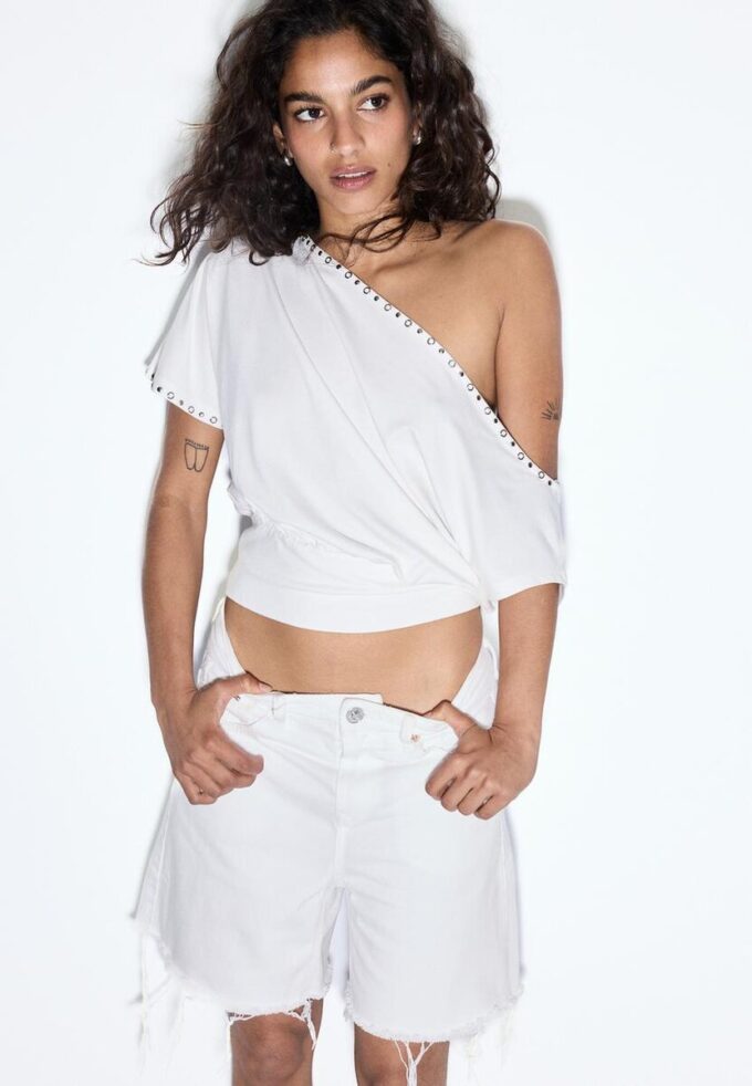 D93 Short en denim long D93 Short en denim long