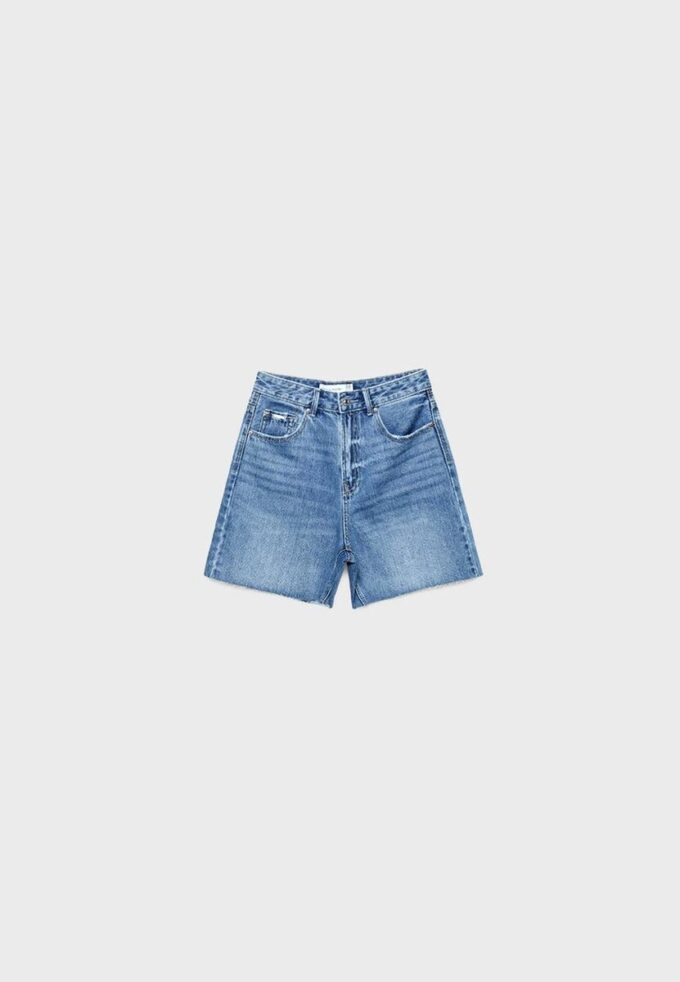 D93 Short en denim long