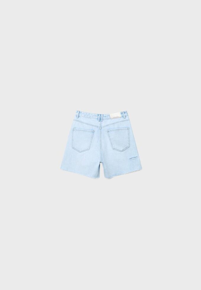D93 Short en denim long
