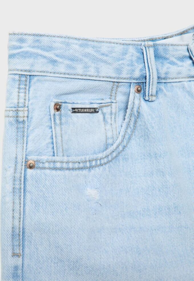 D93 Short en denim long