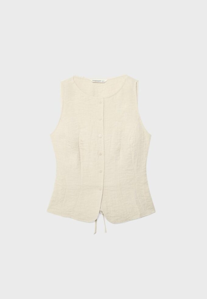Gilet boutonné