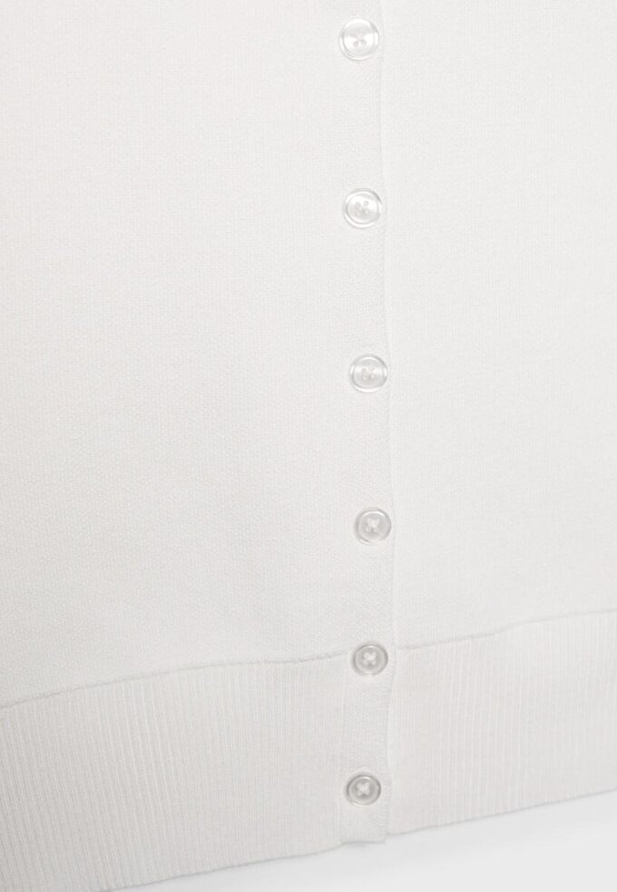 Gilet en maille à épaules rembourrées Gilet en maille à épaules rembourrées