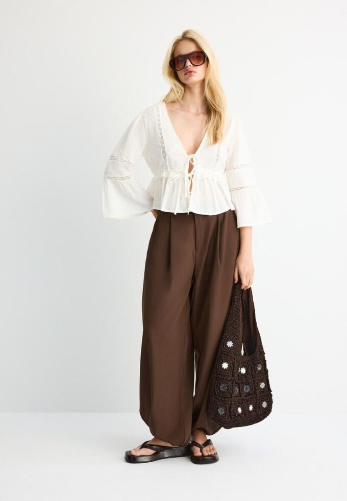 Grand sac à bandoulière à miroirs Grand sac à bandoulière à miroirs