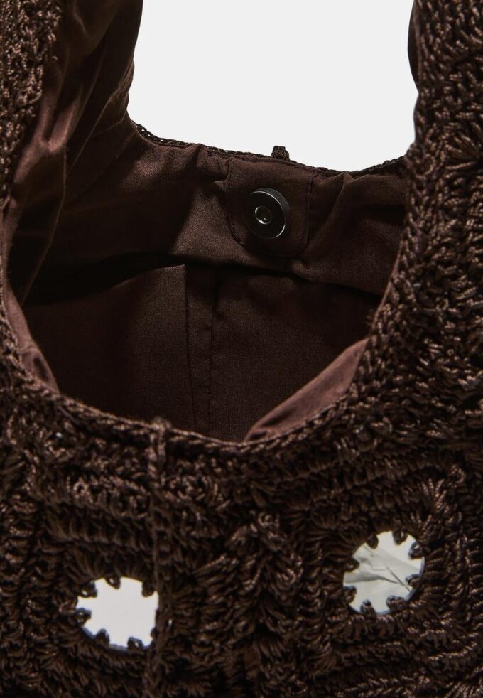 Grand sac à bandoulière à miroirs Grand sac à bandoulière à miroirs