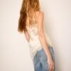 Haut asymétrique en dentelle