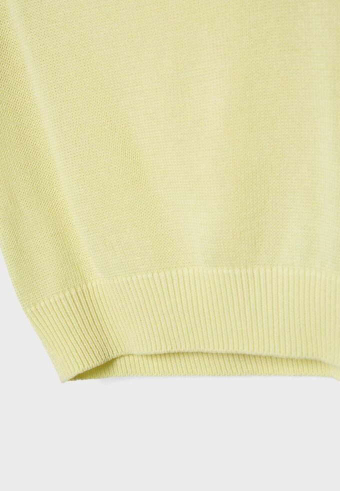 Haut à col bateau en maille rustique Haut à col bateau en maille rustique