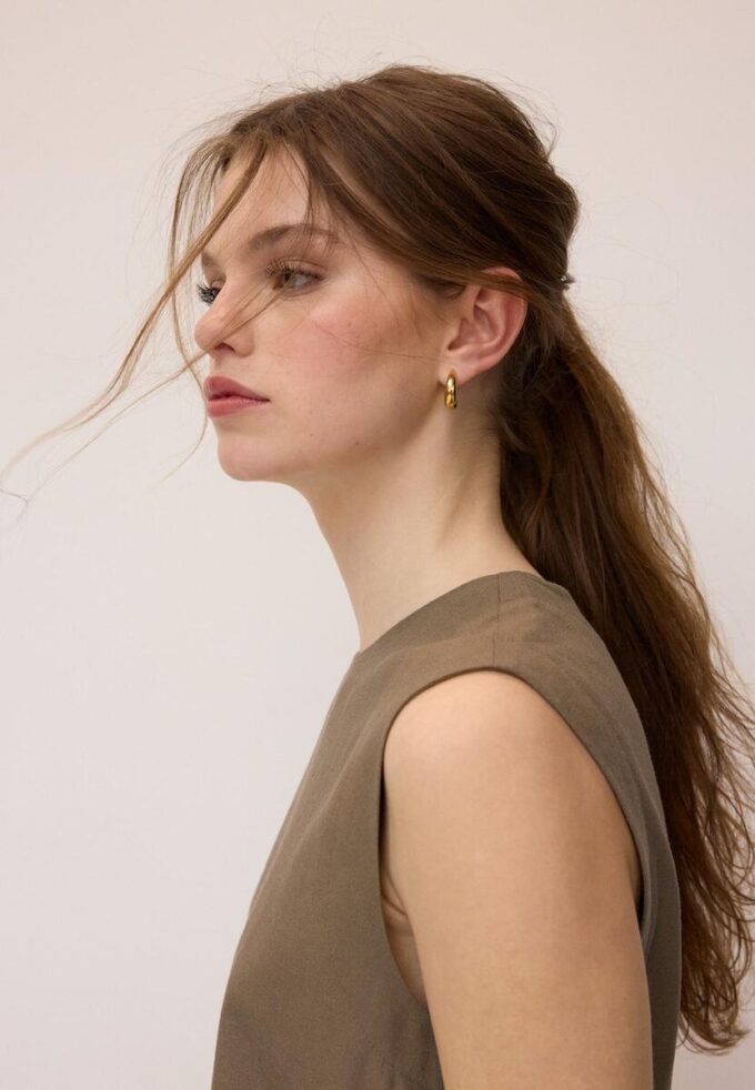 Haut dos nageur effet lin