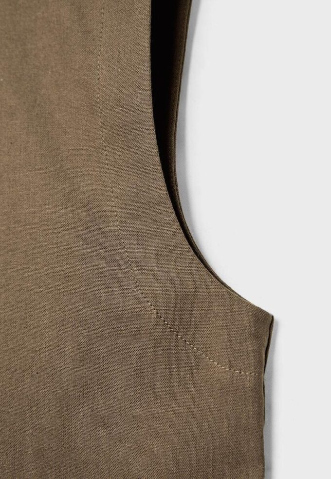 Haut dos nageur effet lin