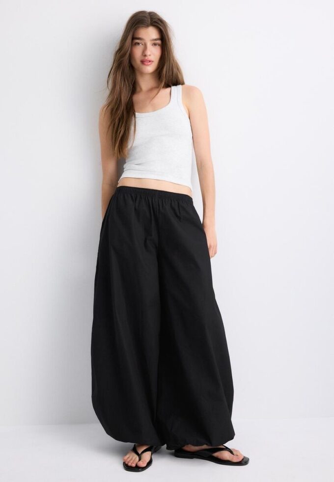 Haut dos nageur en coton côtelé