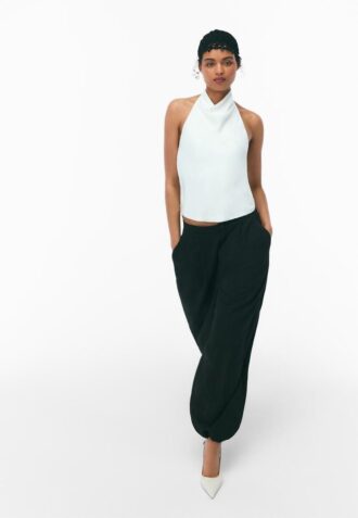 Haut dos nu effet satin Haut dos nu effet satin