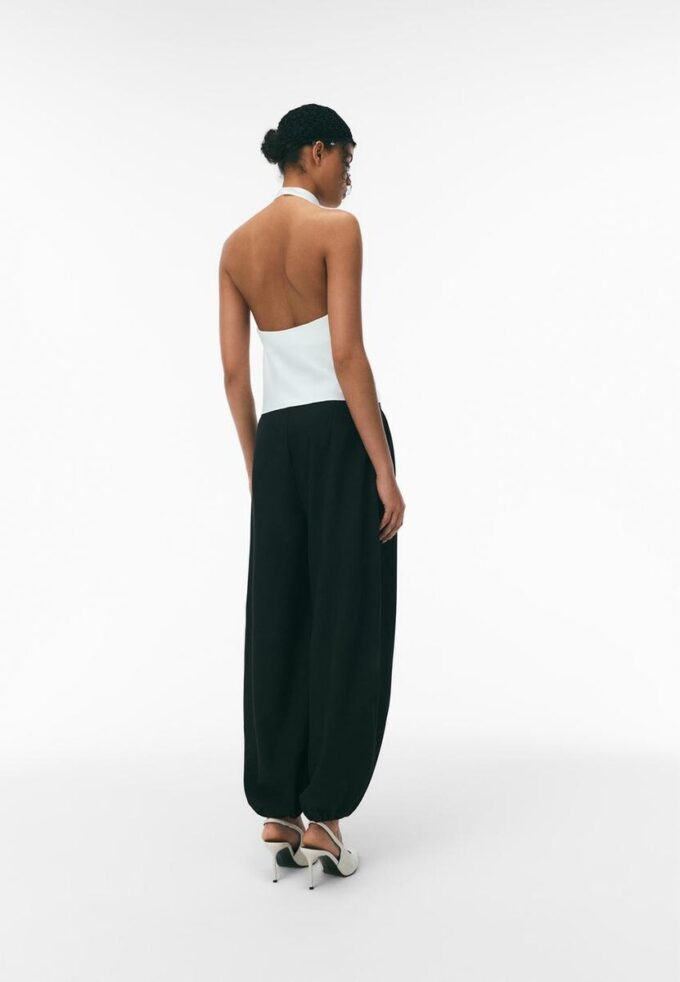 Haut dos nu effet satin Haut dos nu effet satin