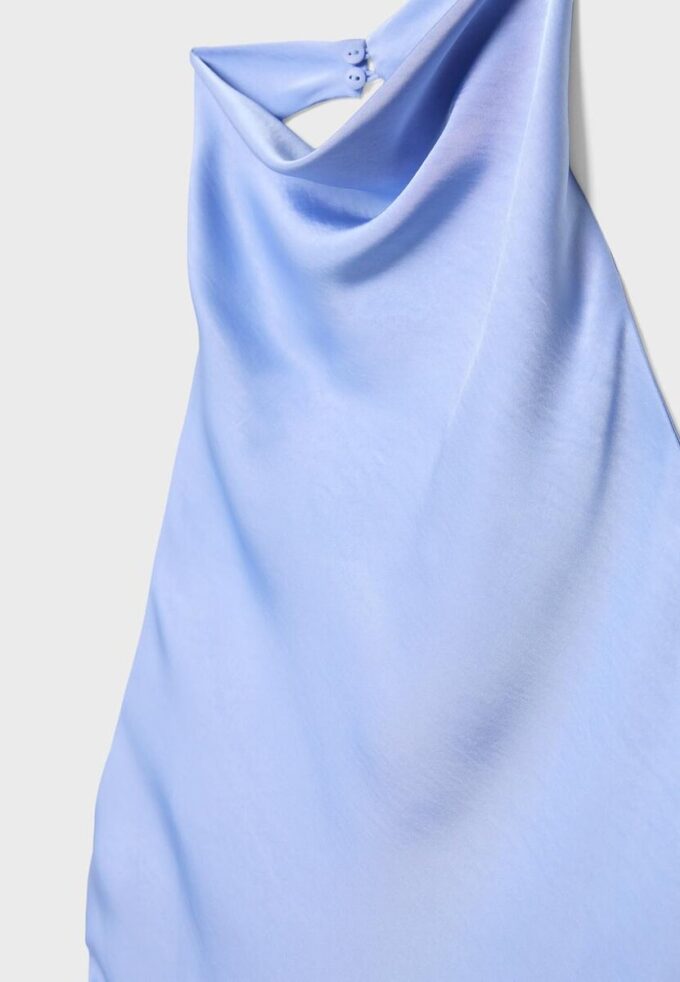 Haut dos nu effet satin Haut dos nu effet satin