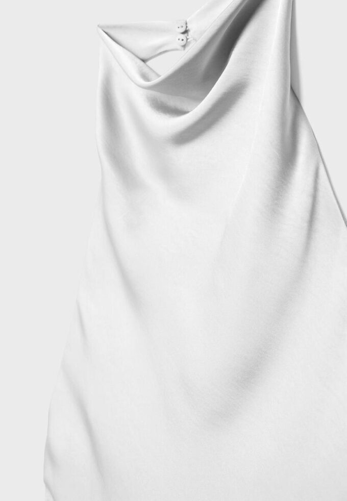 Haut dos nu effet satin Haut dos nu effet satin