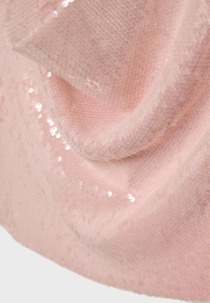 Haut dos nu à paillettes