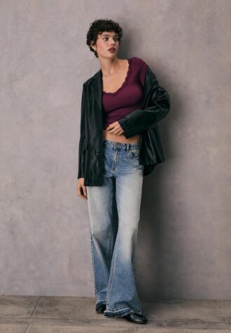 Haut en dentelle Seamless