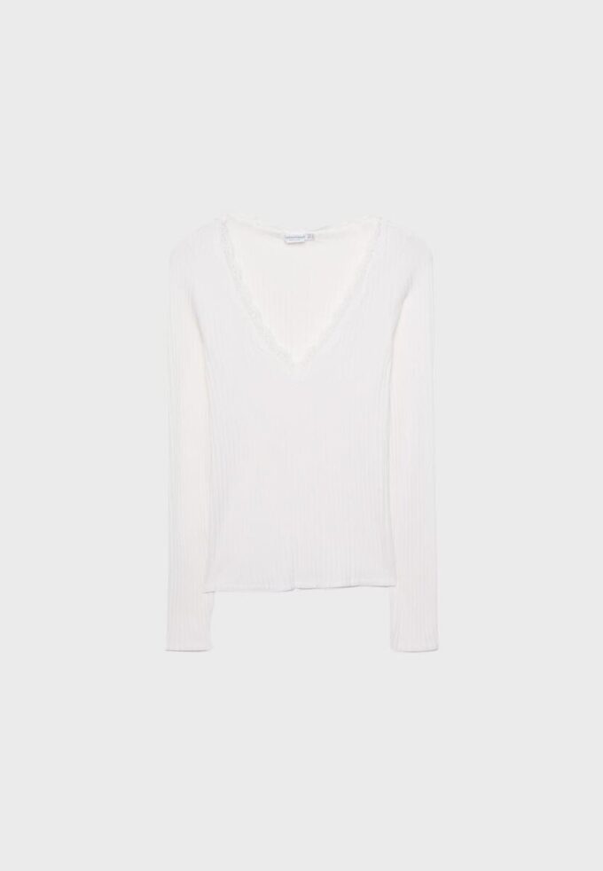 Haut en dentelle Seamless