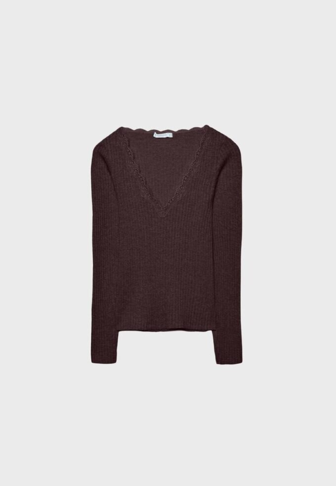 Haut en dentelle Seamless