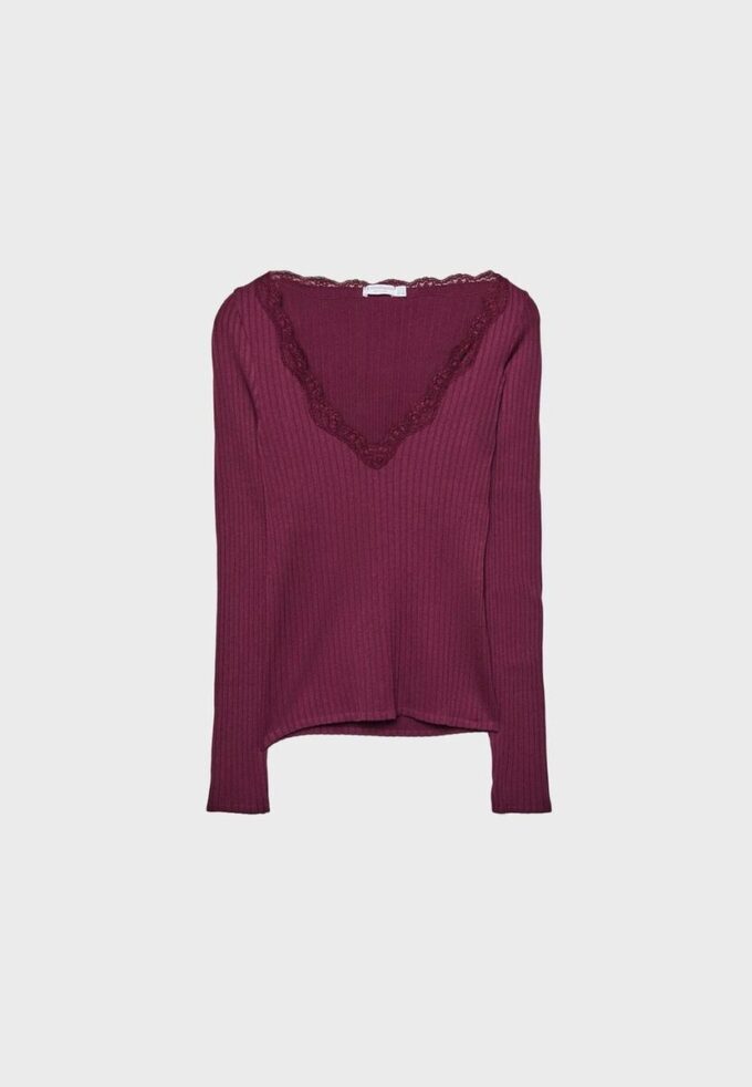 Haut en dentelle Seamless